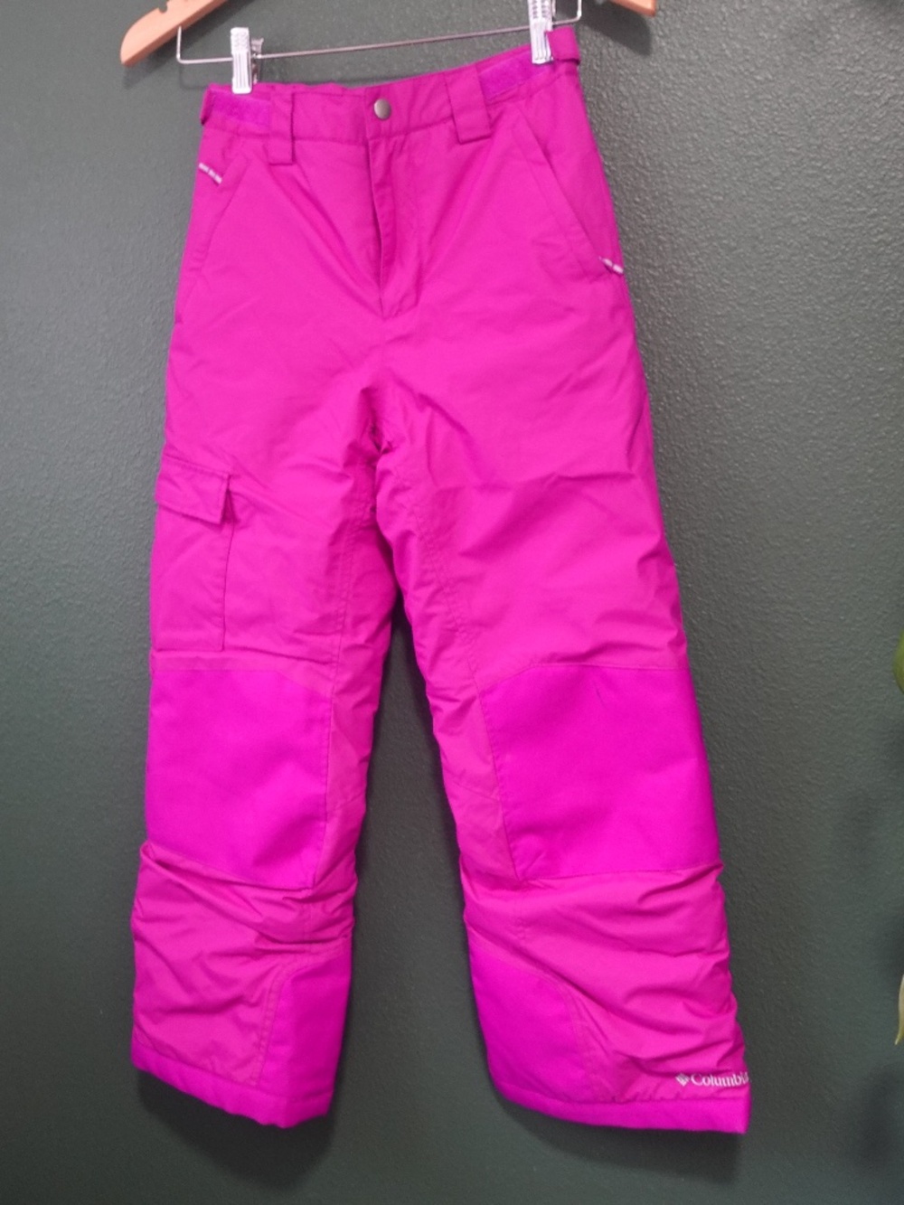 Columbia Bugaboo Ski Snow Pants Youth Kids Girls Size M 10/12 Years Purple